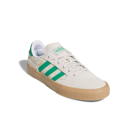 Adidas Skateboarding Busenitz Vulc II Shoes - Alumina / Court Green / Gum (HQ7530)