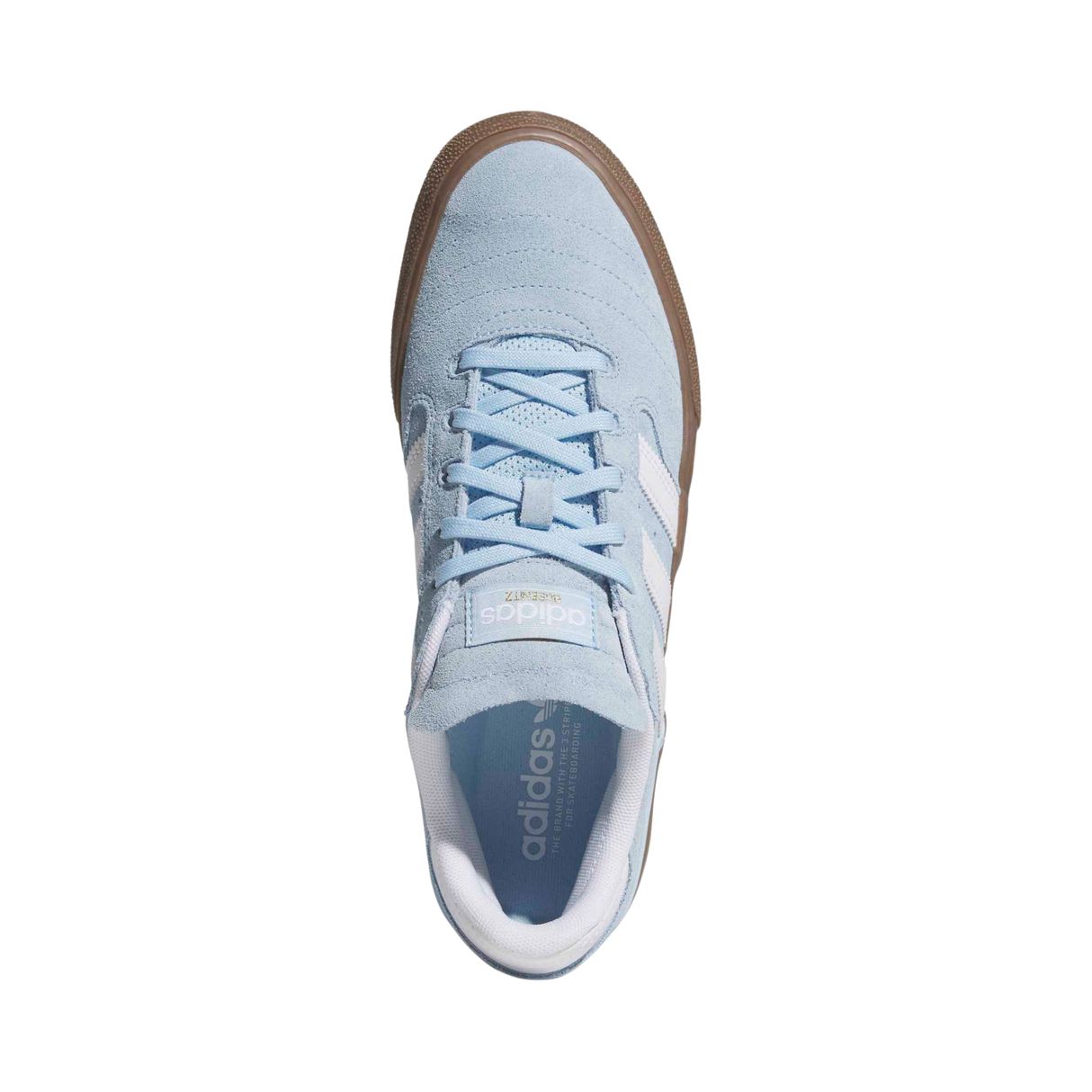 Adidas Skateboarding Busenitz Vulc II Shoes - Clear Sky / Cloud White / Gum (HQ7528)