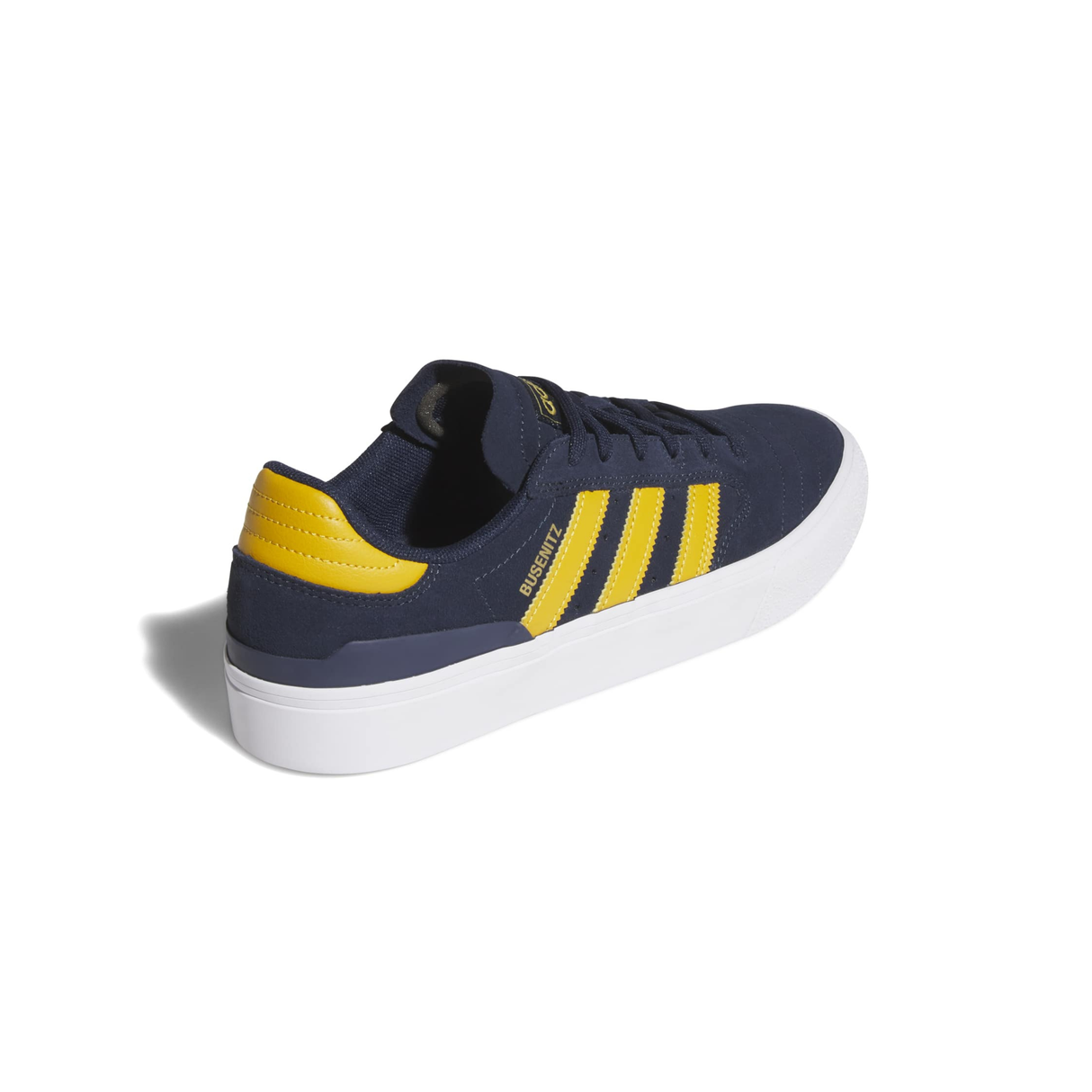 Adidas Skateboarding Busenitz Vulc II Shoes - Collegiate Navy / Preloved Yellow / Footwear White (HQ7527)