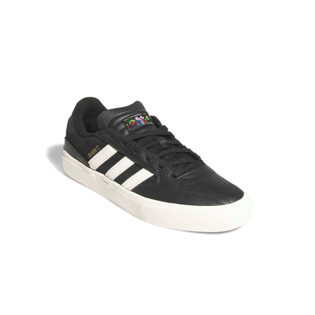 Adidas Skateboarding Busenitz Vulc II Shoes - Core Black / Chalk White / Gold Metallic (HQ4711)