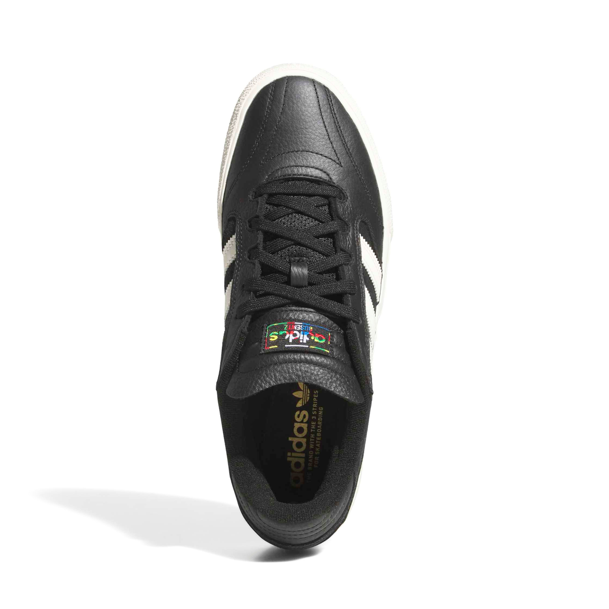 Adidas Skateboarding Busenitz Vulc II Shoes - Core Black / Chalk White / Gold Metallic (HQ4711)