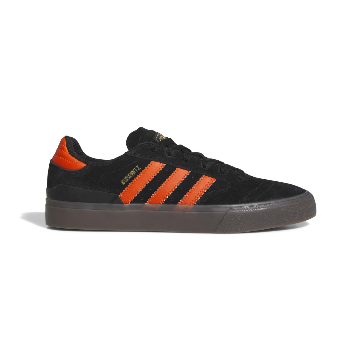 Adidas Skateboarding Busenitz Vulc II Shoes - Core Black / Collegiate Orange / Gum