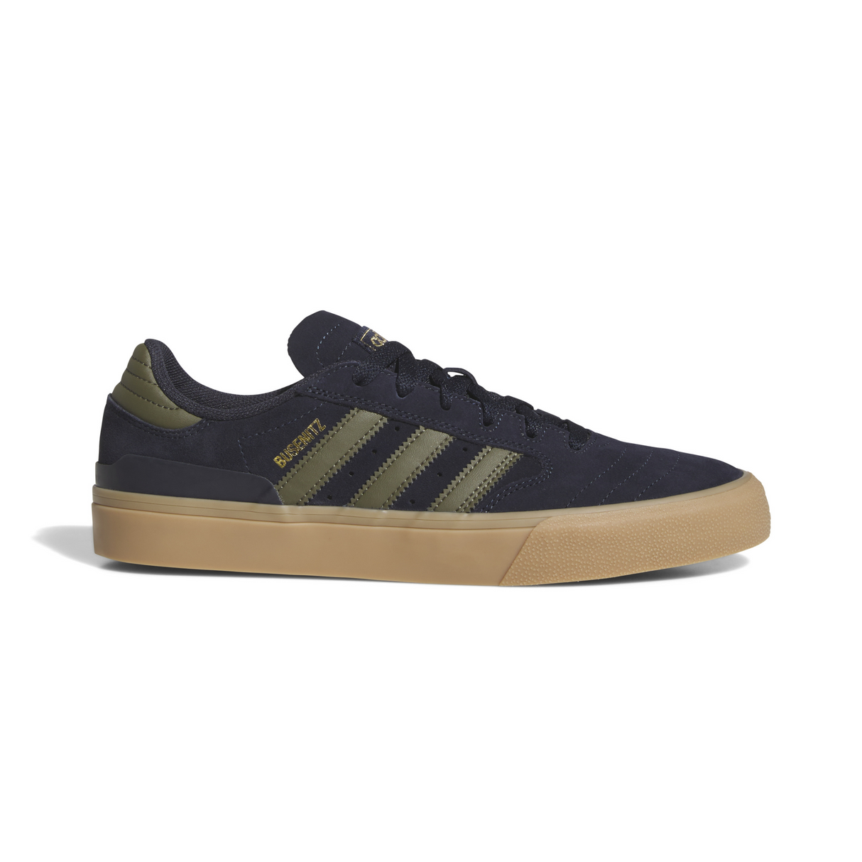 Adidas Skateboarding Busenitz Vulc II Shoes - Legend Ink / Olive Strata / Gold Metallic