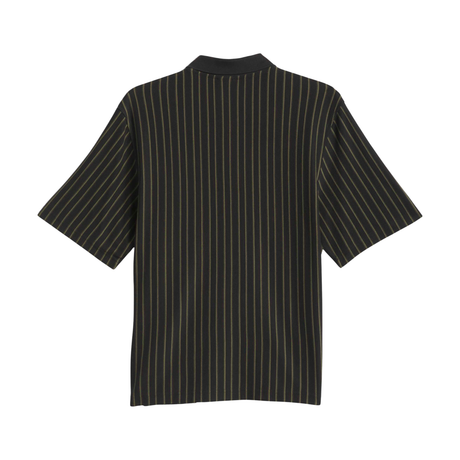 Adidas Skateboarding Classic Polo Shirt - Black / Olive Strata