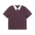 Adidas Skateboarding Classic Polo Shirt - White / Black / Maroon