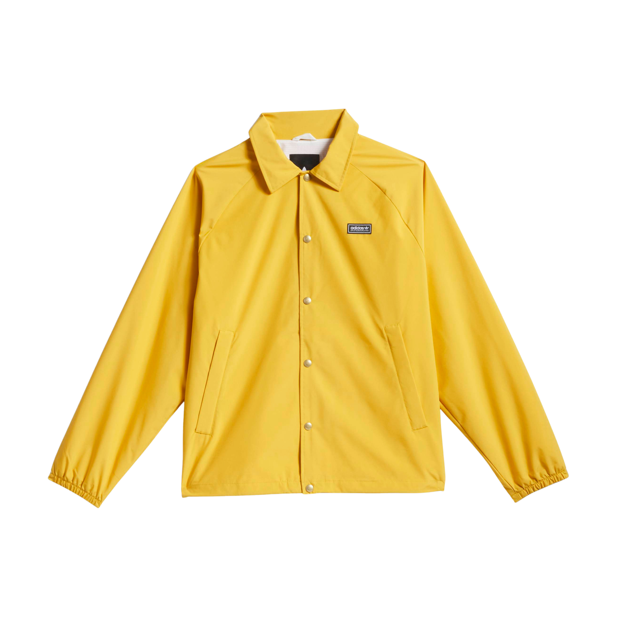 Adidas Skateboarding Coach Jacket – Preloved Yellow / Core White