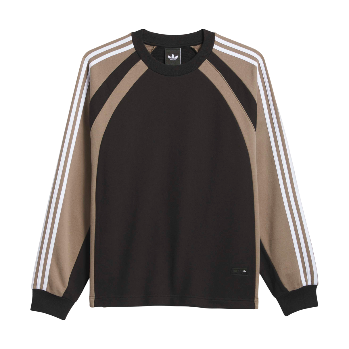 Adidas Skateboarding FS Crewneck Sweatshirt - Black / Black / Khaki Six