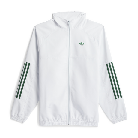 Adidas Skateboarding Gatsele Track Top - Crystal White / Dark Green