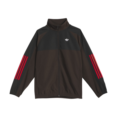 Adidas Skateboarding Gatsele Track Top Jacket - Aurora Coffee / White / Black