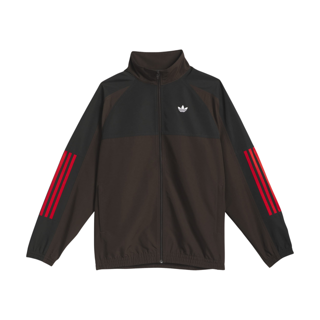 Adidas Skateboarding Gatsele Track Top Jacket - Aurora Coffee / White / Black