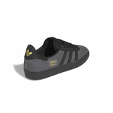 Adidas Skateboarding Gazelle ADV Shoes - Grey Six / Core Black / Gold Metallic (KJ0270)