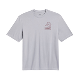 Adidas Skateboarding Gonz NA T-Shirt - Halo Silver / Shadow Red