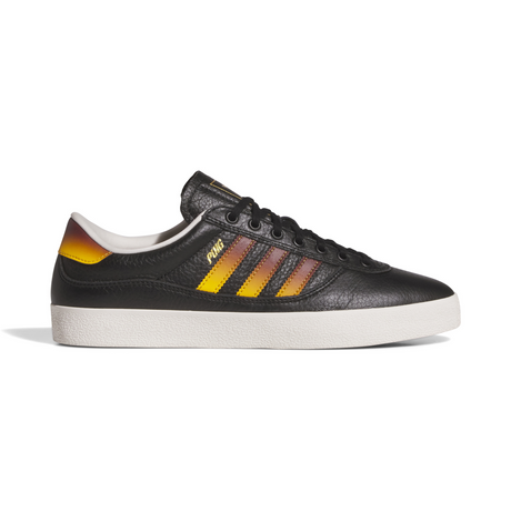 Adidas Skateboarding Puig Indoor Shoes - Core Black / Shadow Red / Yellow (JR5827)