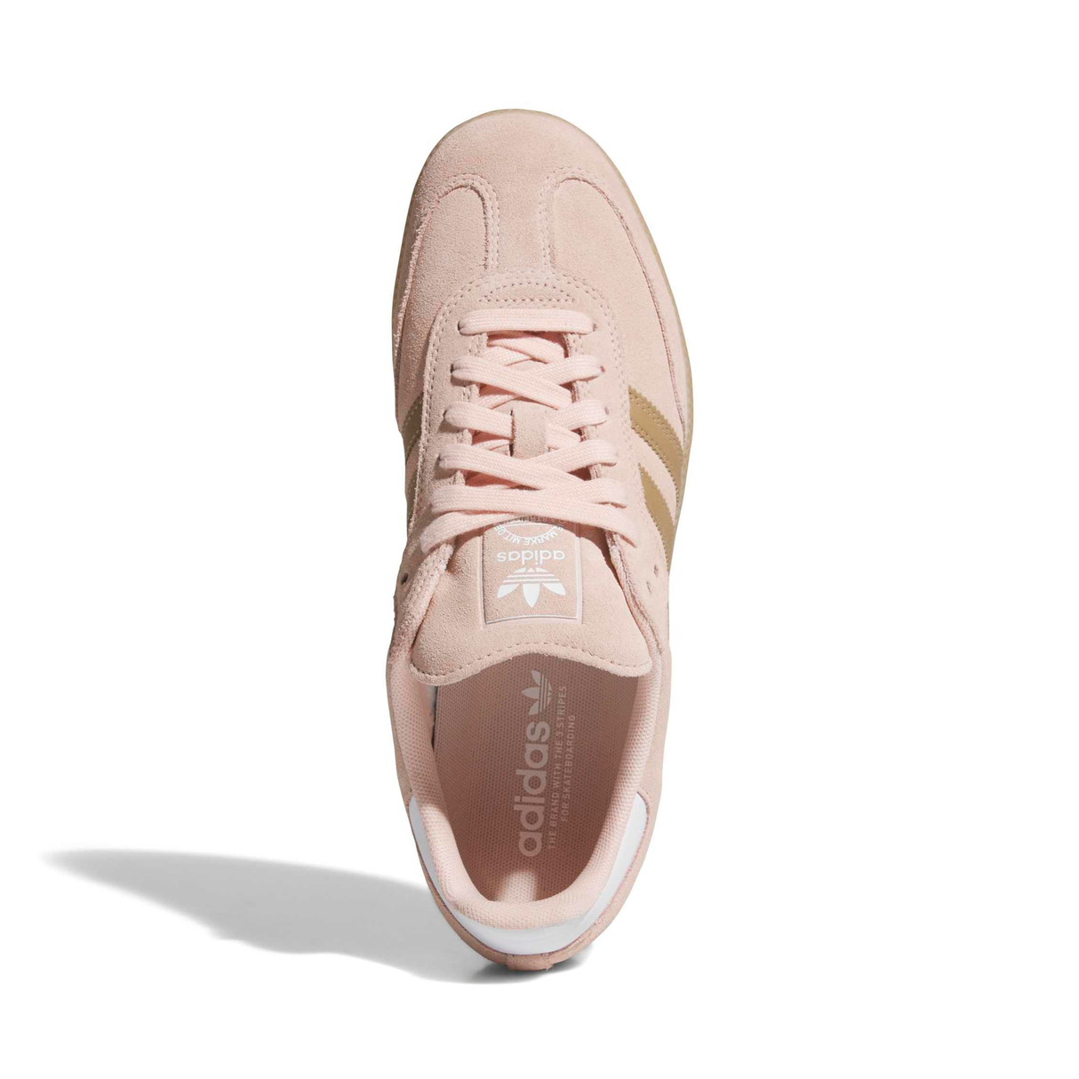 Adidas Skateboarding Samba ADV Shoes - Blush Pink / Cardoard / Gum (KI5090)