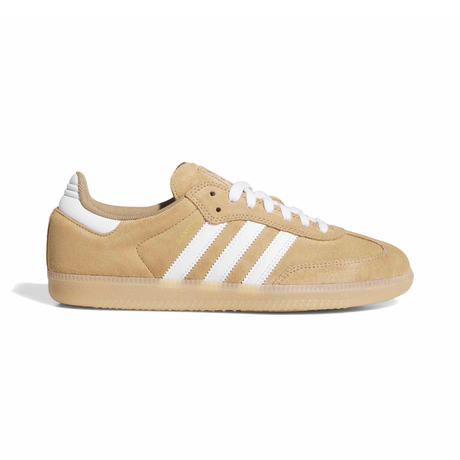 Adidas Skateboarding Samba ADV Shoes - Cardboard / Cloud White / Gum (KI5089)