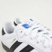 Adidas Skateboarding Samba ADV Shoes - Cloud White / Core Black / Gum