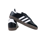 Adidas Skateboarding Samba ADV Shoes - Core Black / Cloud White / Gold Metallic (GW3159)