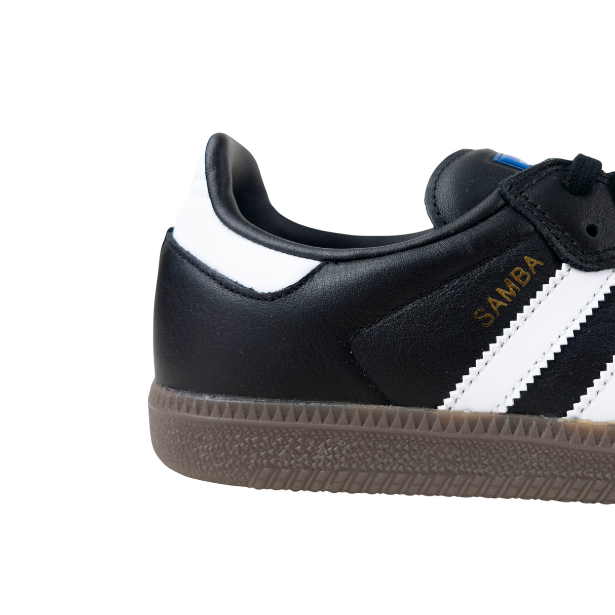 Adidas Skateboarding Samba ADV Shoes - Core Black / Cloud White / Gold Metallic (GW3159)