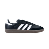 Adidas Skateboarding Samba ADV Shoes - Core Black / Cloud White / Gold Metallic (GW3159)