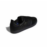 Adidas Skateboarding Samba ADV Shoes - Core Black / Core Black / Royal Blue (JR2059)