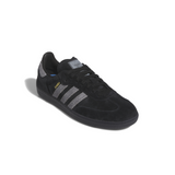 Adidas Skateboarding Samba ADV Shoes - Core Black / Grey Four / Gold Metallic (IH3348)