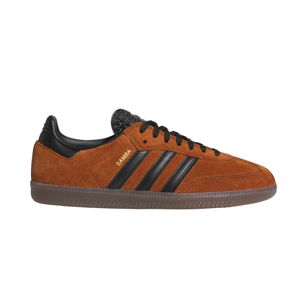 Adidas Skateboarding Samba ADV Shoes - Dusky Bronze / Core Black / Gum (HQ9286)