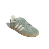 Adidas Skateboarding Samba ADV Shoes - Silver Green / Wonder White / Gold Metallic