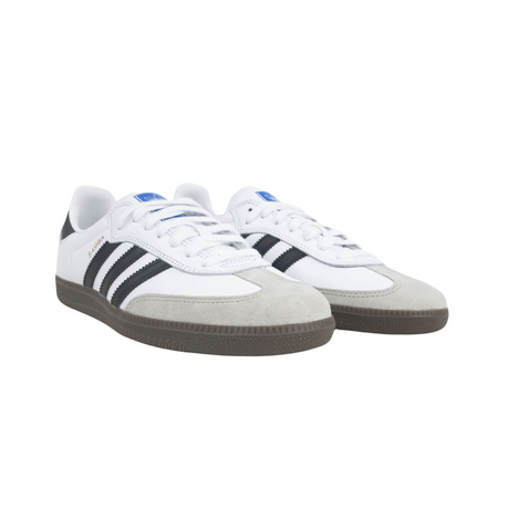 Adidas Skateboarding Samba ADV Shoes Trainers - Cloud White / Core Black / Gum (GZ8477)