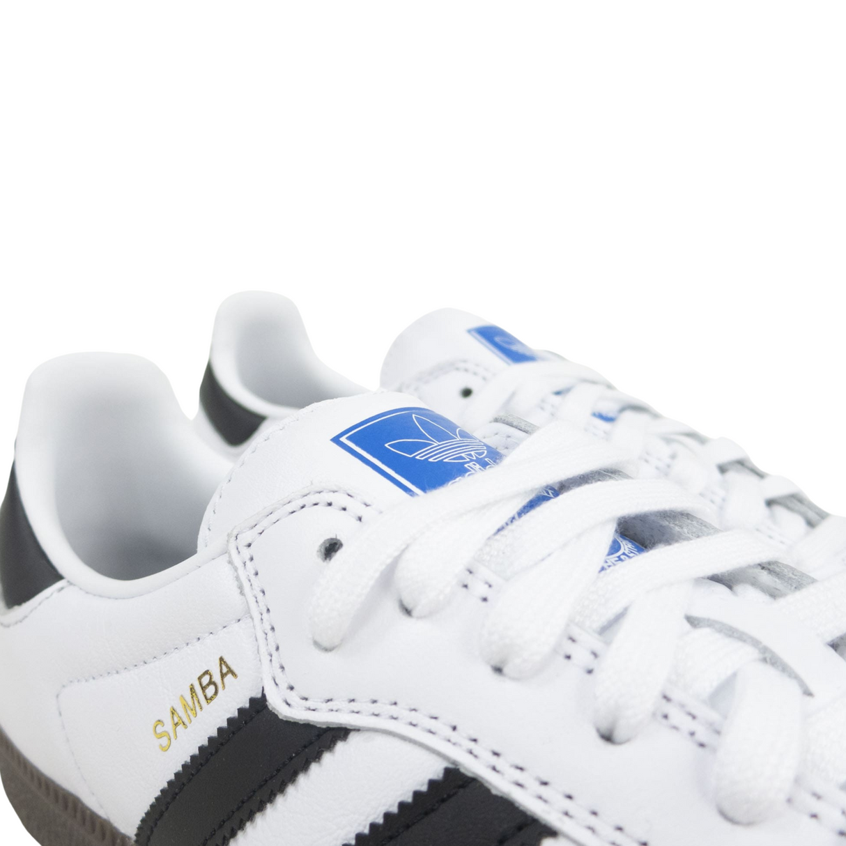 Adidas Skateboarding Samba ADV Shoes Trainers - Cloud White / Core Black / Gum (GZ8477)