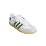 Adidas Skateboarding Samba ADV Shoes Trainers - Cloud White / Crew Green / Gum (JP8522)