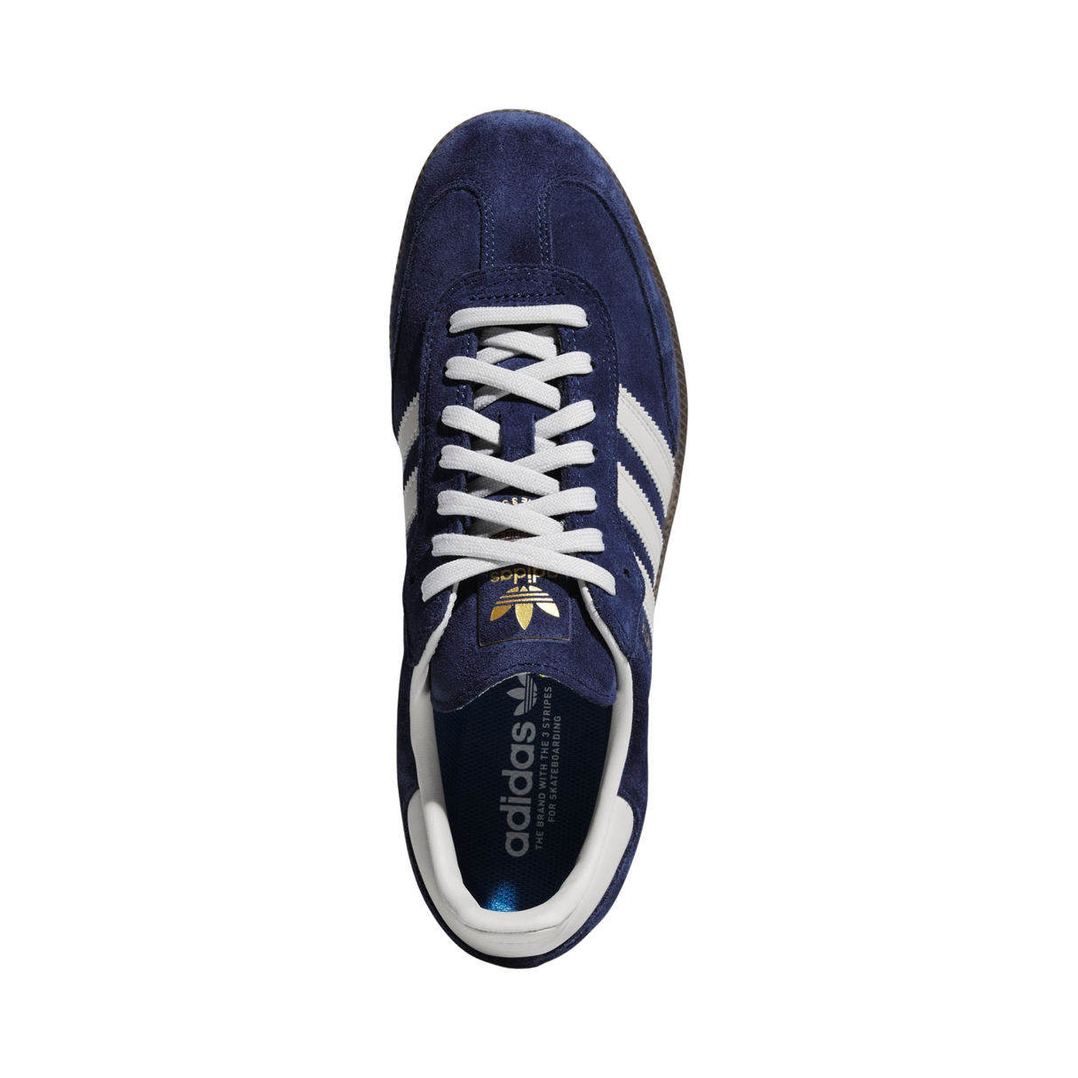 Adidas Skateboarding Samba ADV Shoes Trainers - Dark Blue / Grey One / Gum5 (JP8523)