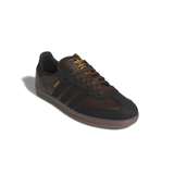 Adidas Skateboarding Samba ADV Shoes Trainers - Dark Brown / Core Black / Gum5 (KJ0263)