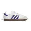 Adidas Skateboarding Samba ADV Shoes Trainers - Footwear White / Collegiate Purple / Gold Metallic (IE6613)