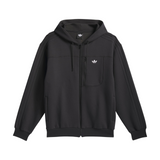 Adidas Skateboarding Technical Fleece Jacket - Black / White