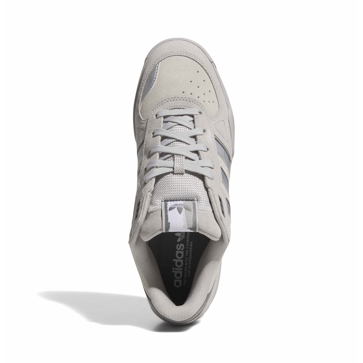 Adidas Skateboarding Tekkira Cup Shoes - Grey Two / Silver Metallic / Grey Four (KJ5056)