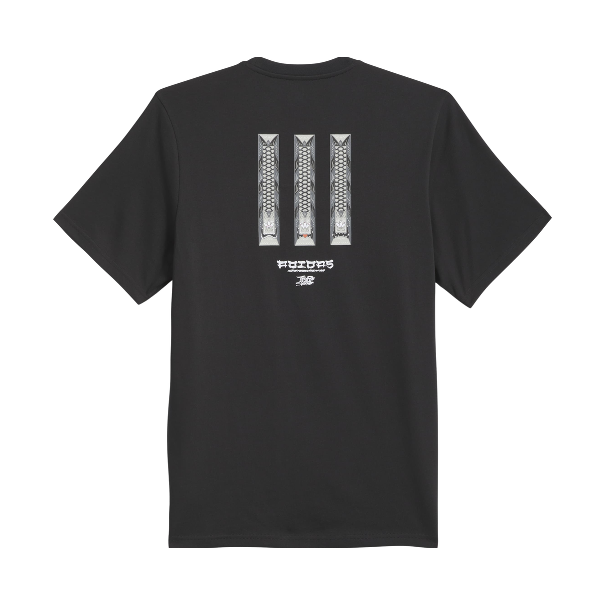 Adidas Skateboarding Temple of Skate Curb T-Shirt - Black