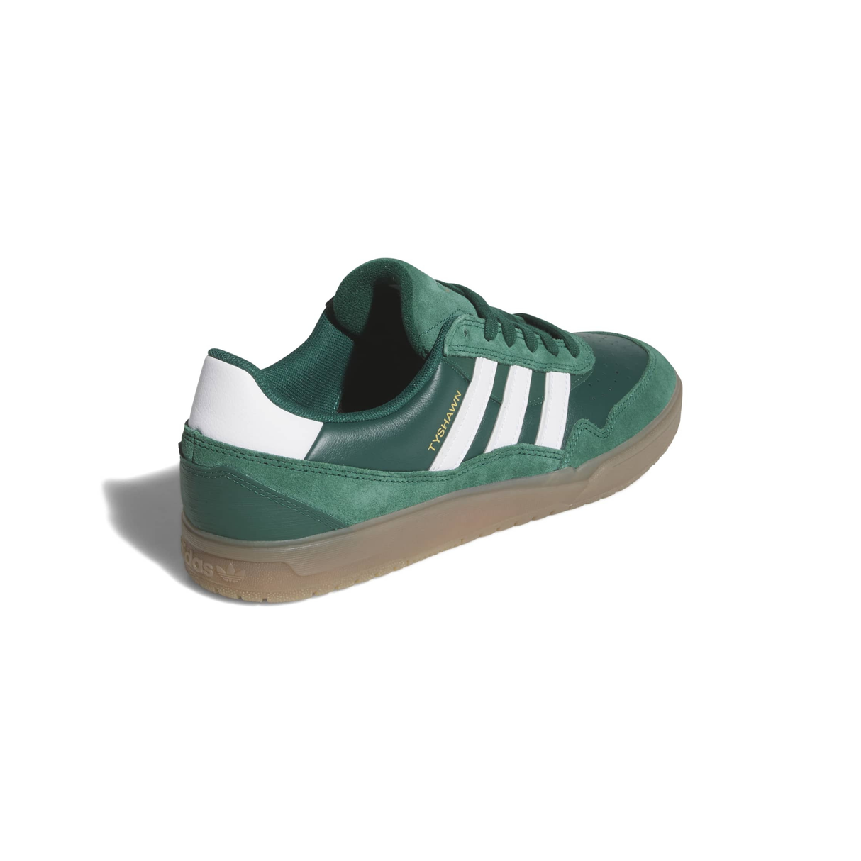 Adidas Skateboarding Tyshawn II Shoes - Collegiate Green / Footwear White / Gum5 (KI7772)