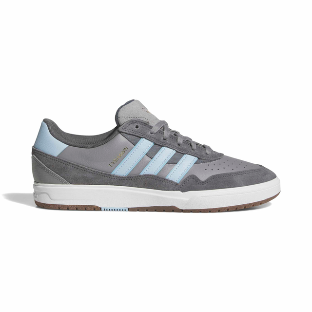 Adidas Skateboarding Tyshawn II Shoes - Grey Five / Clear Sky / Cloud White (HQ4732)