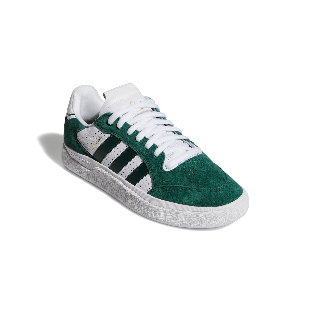 Adidas Skateboarding Tyshawn Low Shoes - Collegiate Green / Collegiate Green / Footwear White (JQ1138)