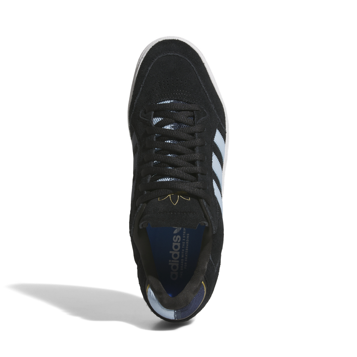 Adidas Skateboarding Tyshawn Pro Low Shoes - Core Black / Clear Sky / Collegiate Navy (JH8153)