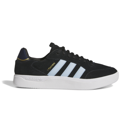 Adidas Skateboarding Tyshawn Pro Low Shoes - Core Black / Clear Sky / Collegiate Navy (JH8153)