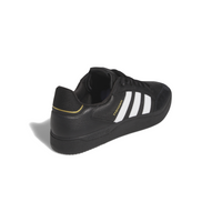 Adidas Skateboarding Tyshawn Pro Low Shoes - Core Black / Cloud White / Gold Metallic