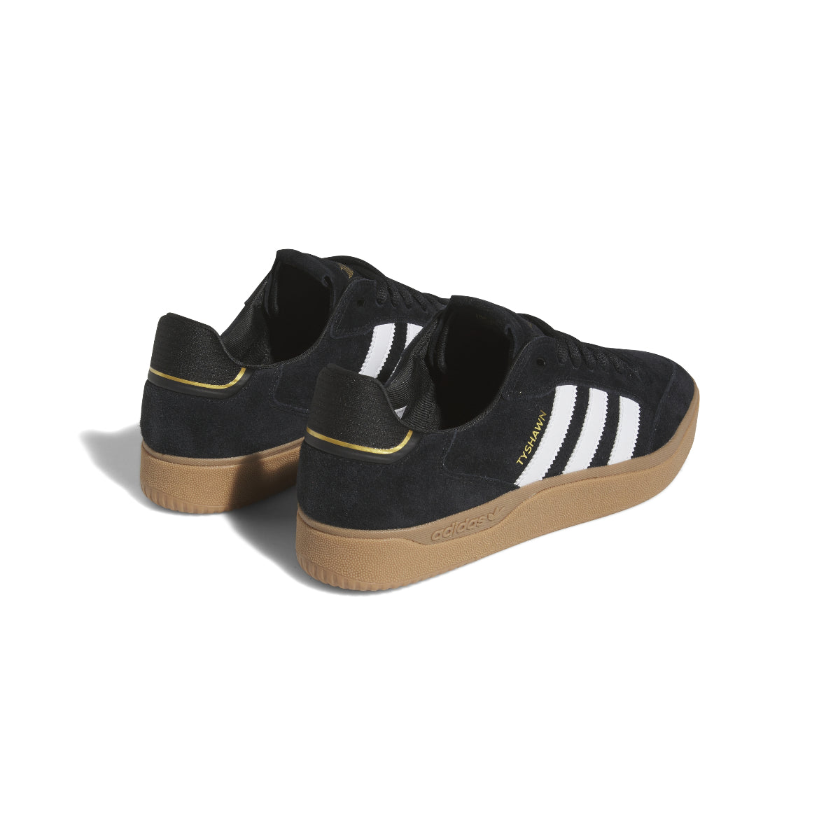 Adidas Skateboarding Tyshawn Remastered Shoes - Core Black / Cloud White / Gum