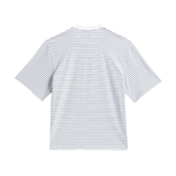 Adidas Skateboarding Yarn Dye T-Shirt - White / Collegiate Green