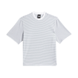 Adidas Skateboarding Yarn Dye T-Shirt - White / Collegiate Green