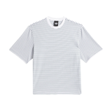 Adidas Skateboarding Yarn Dye T-Shirt - White / Collegiate Green