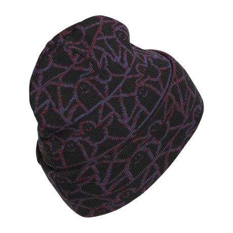 Adidas Skateboarding x Mark Gonzales Beanie - Black / Muted Purple / Shadow Red