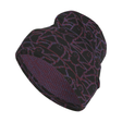 Adidas Skateboarding x Mark Gonzales Beanie - Black / Muted Purple / Shadow Red