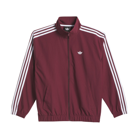 Adidas Superfire Track Jacket – Shadow Red / White