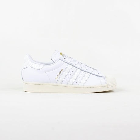 Adidas Superstar ADV Shoes - Cloud White / Cloud White / Gold Metallic